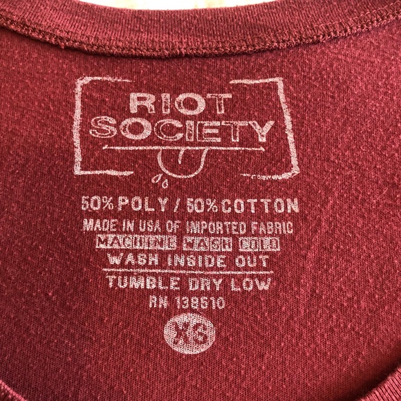 Riot Society Owl Graphic T-shirt - Picture 2 of 6